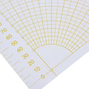 tailor sewing tools quilting patchwork scrapbook circle fan foot seam ruler AS3C