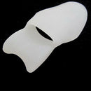 2 Silicone Gel Bunion Toe Protector Straightener Corrector Spreader Splint Pads
