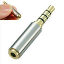 3.5mm Male to 2.5mm Female Jack Headphone Adapter Converter Converte Plug