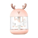 Humidifier Air Purifier Freshener Aroma Essential Oil Diffuser Elk Pink
