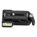 Quick Release Mounting Plate DSLR Camera Lens Tripod Monopod Clamp Adapter