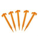 Nylon PP MagiDeal  Tent Pegs Tent Stakes for Outdoor Hiking Camping Yellow