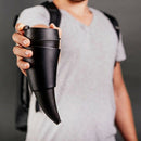 230ml Cup Goat Horn Coffee Mug Stainless Steel Liner Vacuum Insulation Cup  E5E6