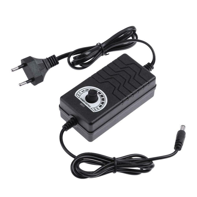 AC to DC Adapter 3-24V 2A Adjustable Power Supply Motor Speed Controller EU