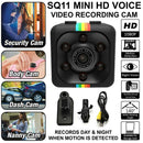 SQ11 Mini Camera 1080P USB Night Vision Camcorder IR Video Recorder DV Monitor