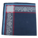 3x 100% Pure Cotton Mens Handkerchiefs Pocket Square Hankies for Formal Suit