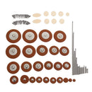 Alto Saxophone Repair Parts Saxophone Pad Set Screws Shaft Rod for Sax