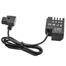 DC 8V 2A Coupler DMW-DCC12 Dummy Battery+D-TAP Straight Cable for Panasonic