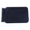 Black Men's Leather Wallet Cowhide Money Clip Credit Card Holder Purse