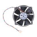 New F129025SU 90/80mm x25mm CPU Round Fan 12V 4Pin 0.38A