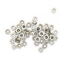 M2.5 Thread Hex Nuts 304 Stainless Steel Fastener DIN934 100pcs M7R9