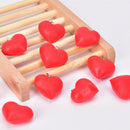 10pcs/lot Heart Charms Pendant DIY Earrings Bracelet Findings Jewelry Maki BX