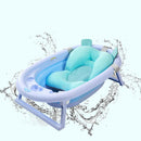 Safer Bather Baby Bath Pad with Anti Slip Buckle, Soft Lounger for Tub,