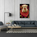 Full Round Drill Picture Kit DIY Bedroom 5D Love Heart Dog Diamond Painting