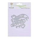 Art Word Metal Embossing Cutting Dies Stencils DIY Scrapbooking Craft Decor