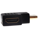 HDMI Right Angle Port Saver Adapter (Male to Female) - 270 Degree - Vertica