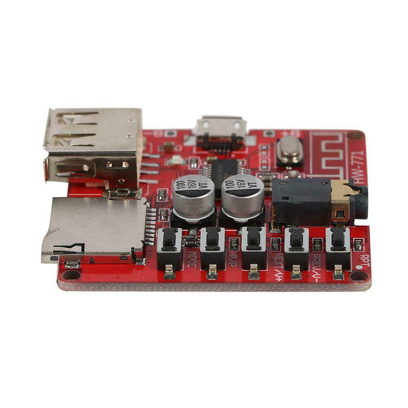 Bluetooth Audio Receiver Board w/USB TF Card Slot DIY Modified MP3 Module