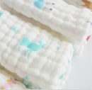 Baby Cotton Gauze Towel Washing Cloth Handkerchiefs Feeding Saliva Towel ME