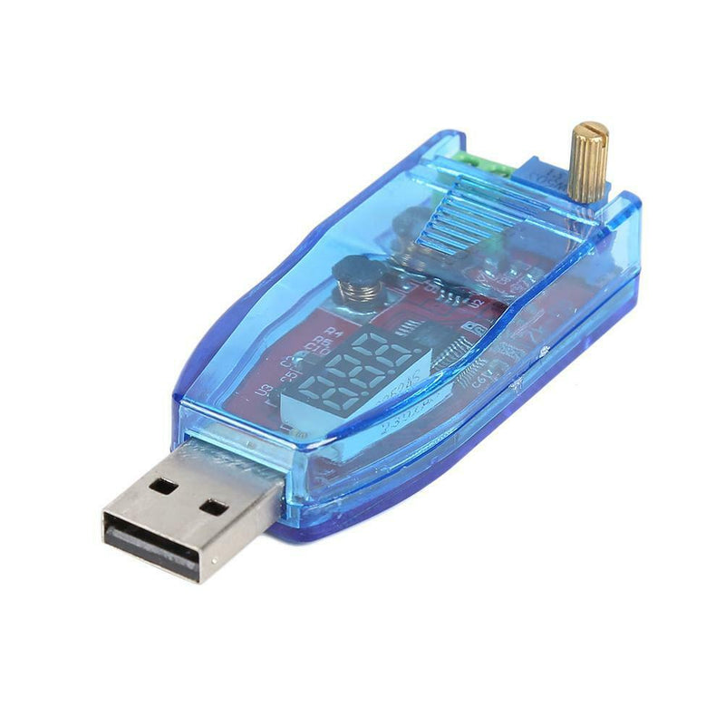 DC-DC Adjustable Boost Buck Module 3W USB Step Up Down Module with Case A