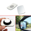2* Car Adjustable RV Blind Spot Mirror Glass Exterior Rear Side View Accessories