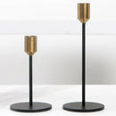 2x Iron Taper Candle Holder Candlestick Table Centerpiece Dinner Decor S+L