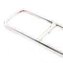 Stainless Steel Car Exhaust Pipe Tail Throat Decor Frame Trim Cover Liner A A6Z8
