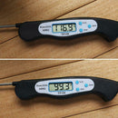 Digital Instant Read Thermometer w/ Folding Probe for Food Cooking Meat BBQ