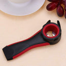 2pcs 8 Shaped Bottle Opener Multi-use Stainless Steel Manual Can Tin Opener