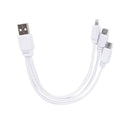 Multiple USB Charging Cable 3 in 1 Data Cables Mobile Fast Charging For AndroiME