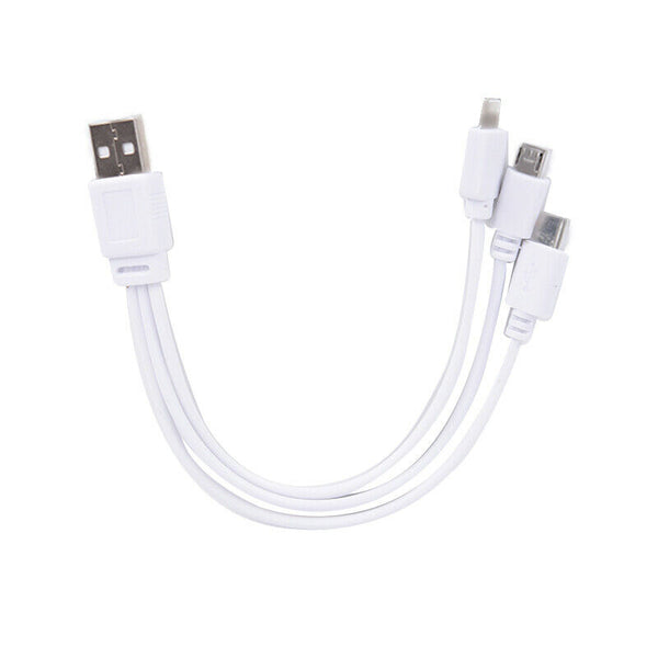 Multiple USB Charging Cable 3 in 1 Data Cables Mobile Fast Charging For AndroiME