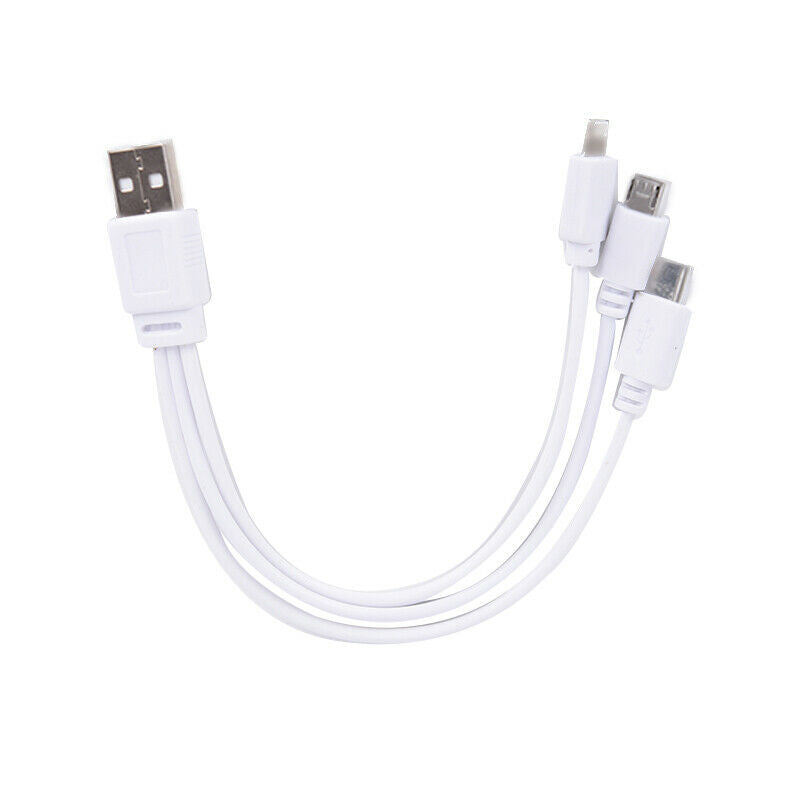 Multiple USB Charging Cable 3 in 1 Data Cables Mobile Fast Charging For AndroiME