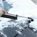 2Pcs Car Retractable Snow Shovel Ice Scraper Snow Removal Snow Brush Shovel