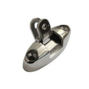 Boat Bimini Top Rotate Deck Hinge Marine Grade 316 Stainless Steel W Rubb OPR