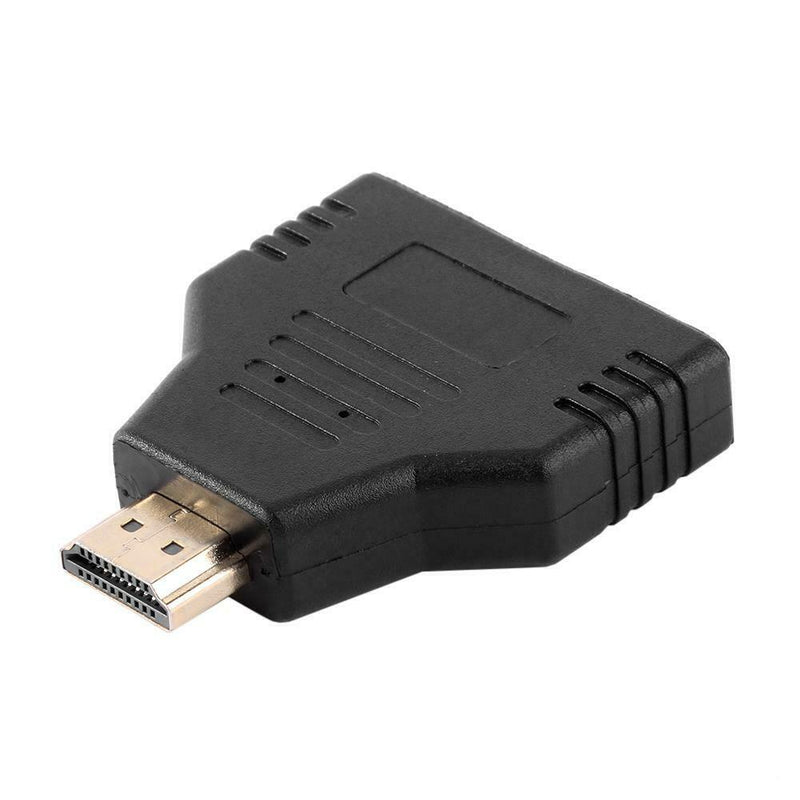 HDMI Port Male to 2 HDMI Female 1 In 2 Out 1080P Splitter Adapter Converter