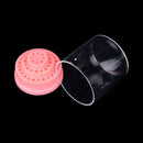 48Hole Pink Organizer Manicure Storage Box Displayer Nail Drill Bit Holder Gw