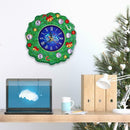 Round Xmas Clock DIY Diamond Painting Special Shape Full Drills Home Decor