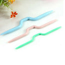 5Sets Of 3 Mix Colors Plastic Cable needle Knitting Holders Needles New 10. L5W1