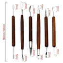 Clay Sculpting Sets Wax Carving Pottery Tools Shaper Polymer Modeling Ceramic PM