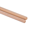 1Pair Lightweight Music Children Maple Wood Oval Tip Drum Sticks Accessori&+TEC