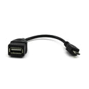 USB to USB A Female OTG Adapter Connector Data Transfer Charger Cable Cord