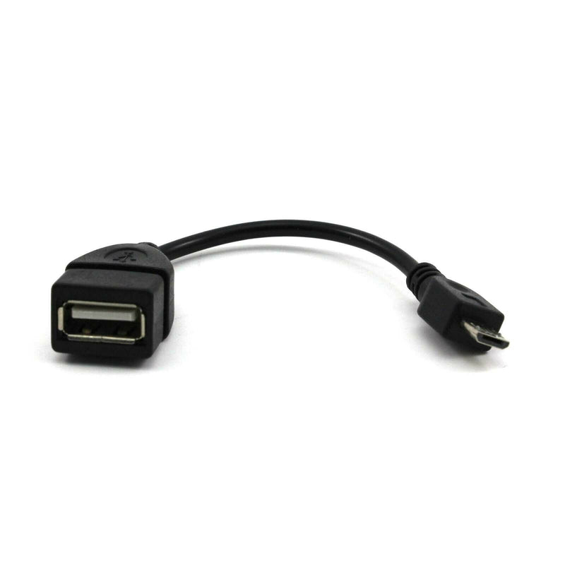 USB to USB A Female OTG Adapter Connector Data Transfer Charger Cable Cord