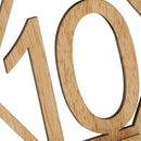 20 Sets Wooden Hexagon 1-20 Table Numbers for Wedding Party Decoration