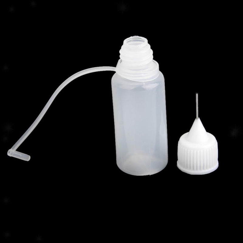 10pcs 10ml Needle Tip Empty Plastic Squeezable Dropper Bottle Liquid Storage