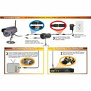 40m 131ft Video / Power BNC RCA Cable for Security surveillance CCTV Camera