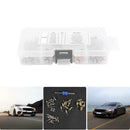 40pcs Assorted Car A/C+Tire Schrader Valve Cores with Tool R134a 8mm 10mm