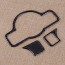 Carbon Fiber Headlight Switch Cover Trim Decor Fit For  Mercedes A B C E G CLA