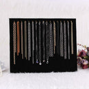 Black 17 Hook Necklace Jewelry Tray Display Organizer (17 Hook Necklace Dis