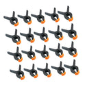 20x Small 2'' Plastic Spring Clamps Market Stall Tarpaulin Cover Clips Grips