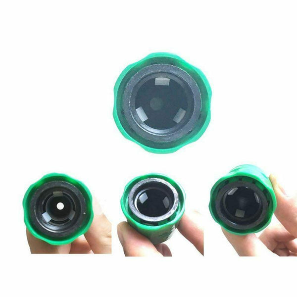 Garden Hose Pipe One Way Adapter Tap Connector Fitting For Irrigation 4-pac