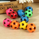 10 Pcs Bouncing Football Ball Rubber Elastic Jumping Soccer Kid Outdoor Toys   Z